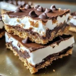 Chocolate Marshmallow Cookie Bars