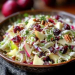 Cranberry Apple Coleslaw: A Delicious & Healthy Recipe