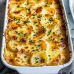 Dad’s Creamy & Cheesy Au Gratin Potatoes