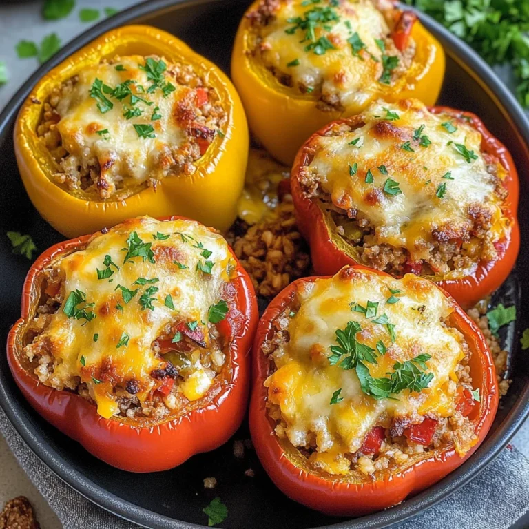 Easy Stuffed Bell Peppers Recipe