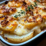 French Onion Potato Bake