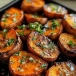 Garlic Butter Roasted Sweet Potatoes: A Delicious and Easy Recipe