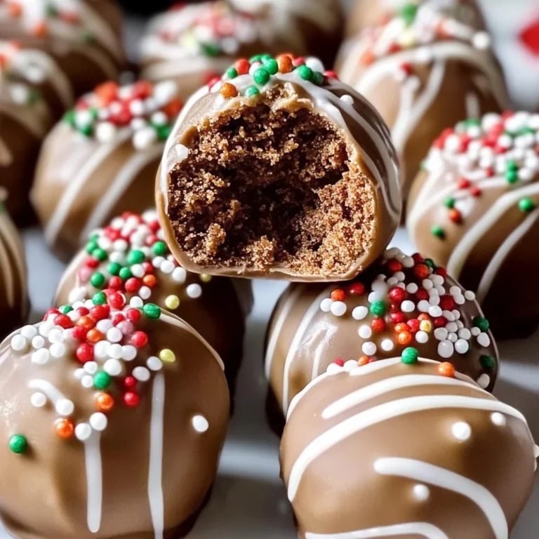 Gingerbread Truffles Recipe