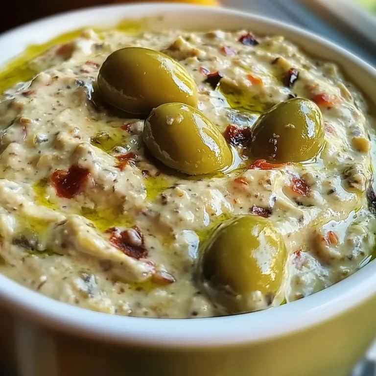 Green Olive Dip – Easy Creamy Party Favorite