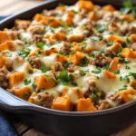 Ground Turkey Sweet Potato Bake Recipe