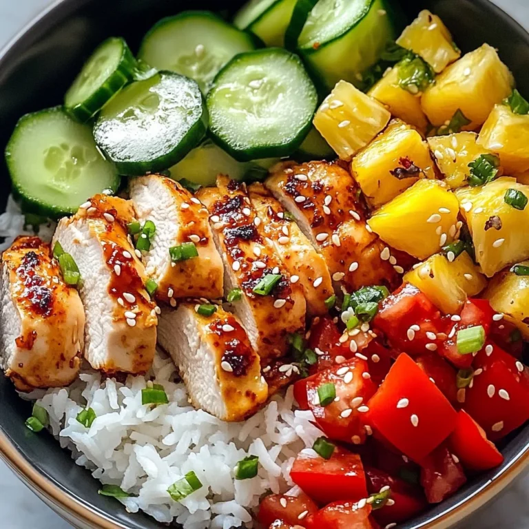 Hawaiian Chicken Bowl