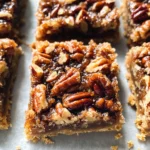 Healthy Gluten-Free Pecan Pie Bars
