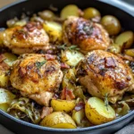 Irish Chicken with Cabbage and Potatoes