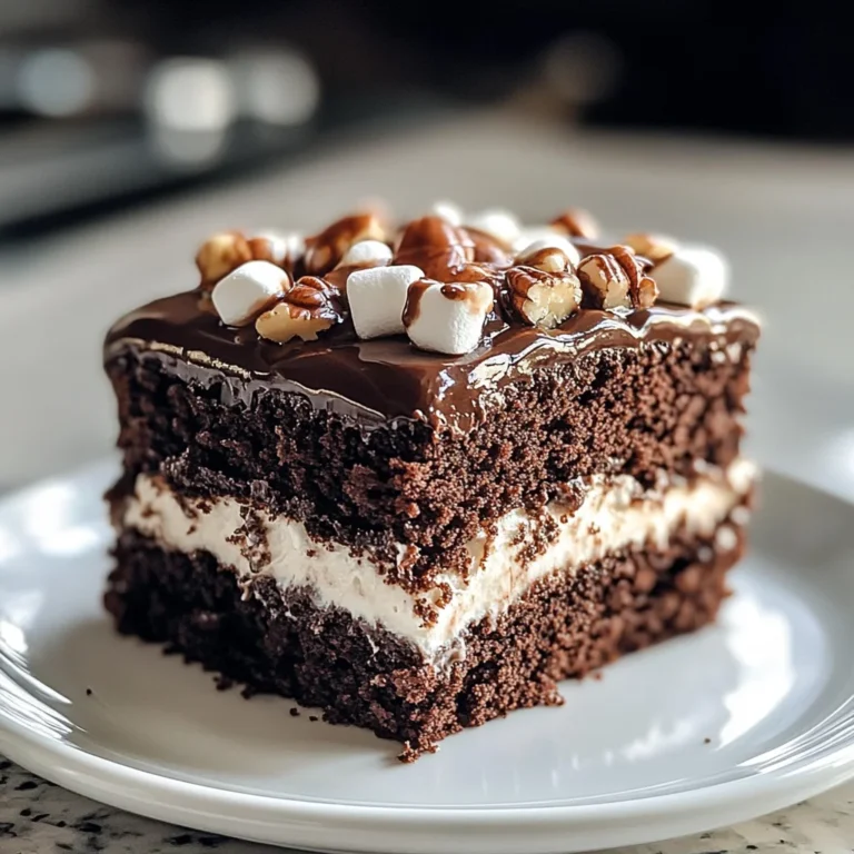 Mississippi Mud Cake