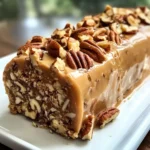 Nana’s 3-Ingredient Pecan Log