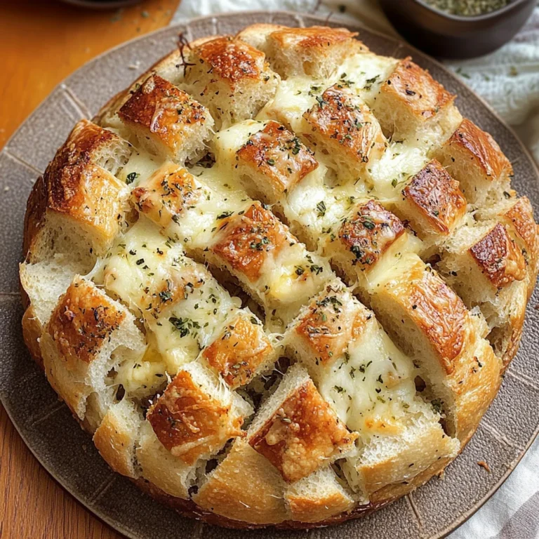 Pull Apart Garlic Bread Recipe