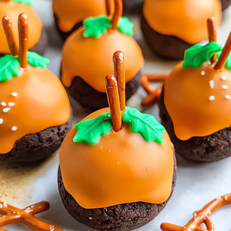 Pumpkin Oreo Balls