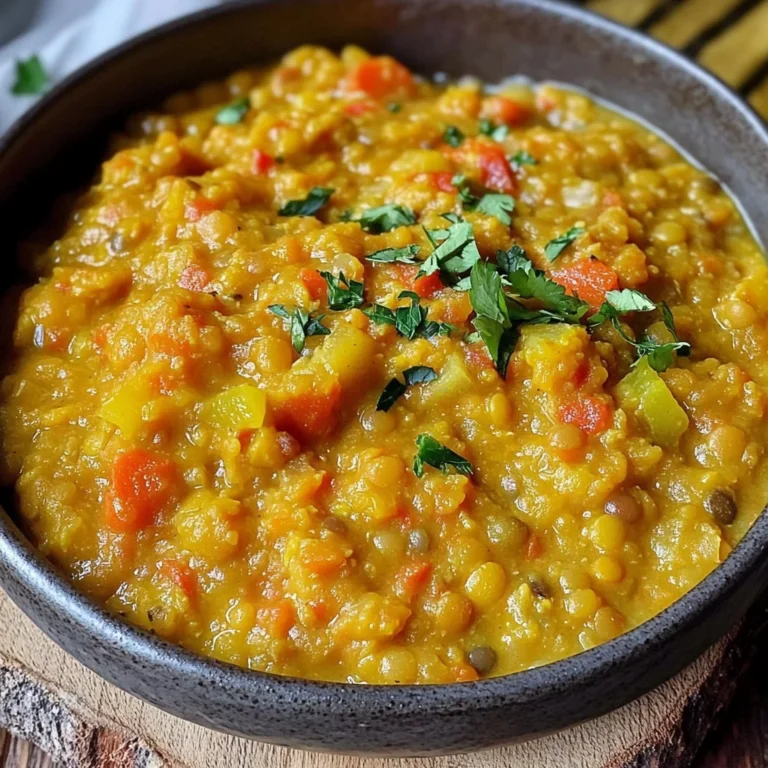 Red Lentil Dahl
