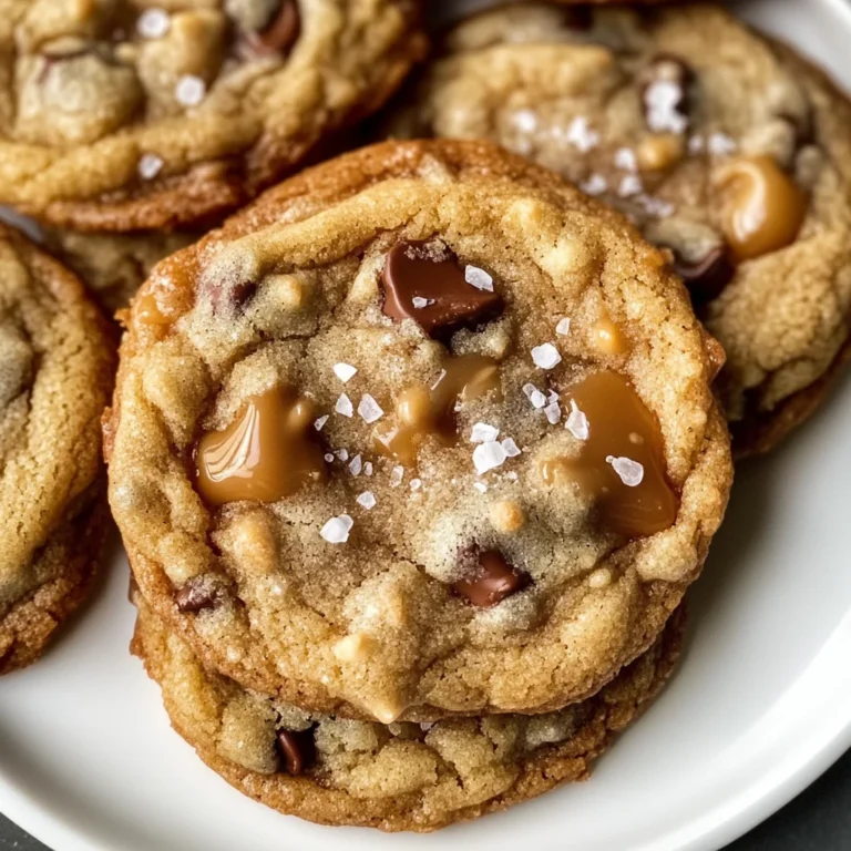 Salted Caramel Cookie Recipe