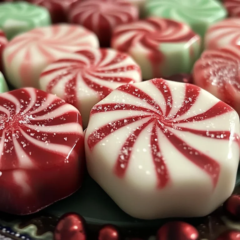 Soft Christmas Peppermints (Old-Fashioned Butter Mints)