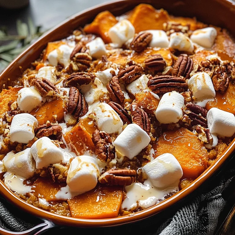 Southern Maple Sweet Potato Casserole