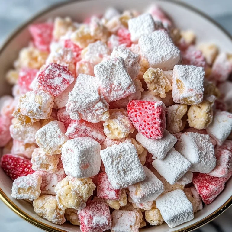 Strawberry Shortcake Puppy Chow