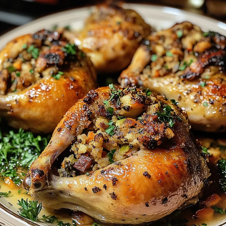 Stuffed Cornish Game Hens