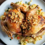 Stuffed Cornish Game Hens