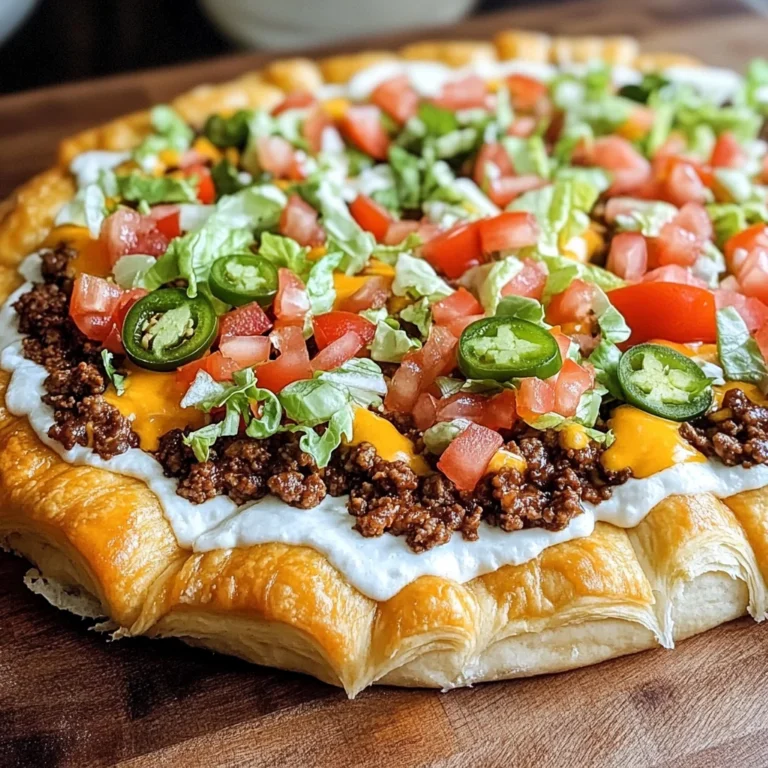 Taco Pizza Appetizer: A Delightful Fusion of Flavors