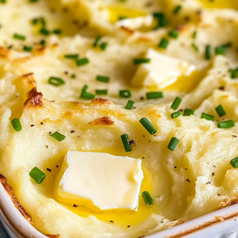 The Best Creamiest Baked Mashed Potatoes