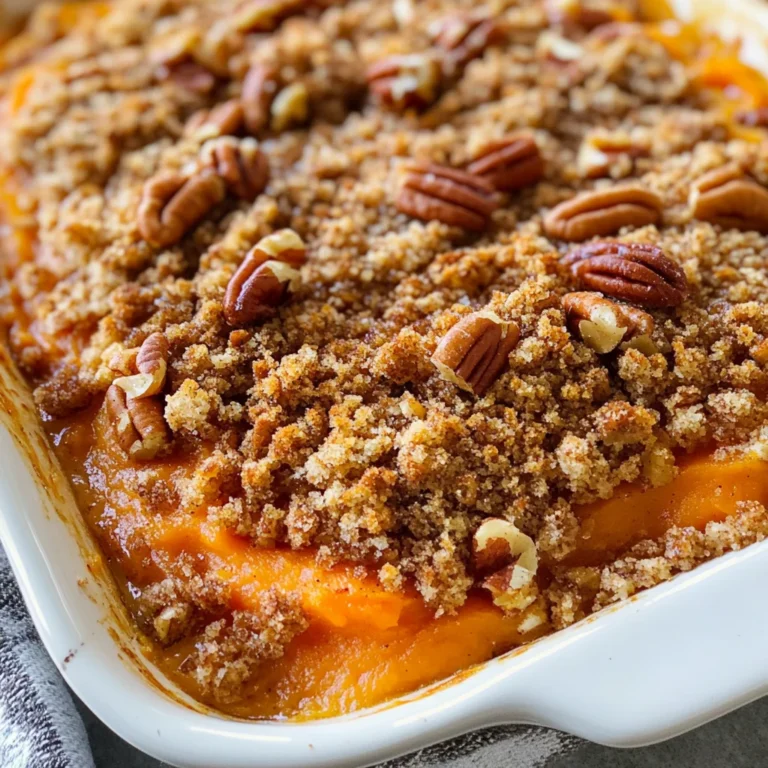 The Best Sweet Potato Casserole