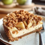 Apple Crumble Cheesecake