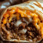 Cheesy Beef Taco Burritos