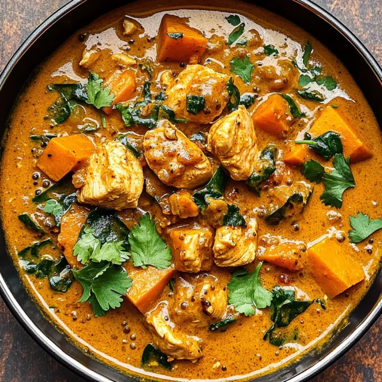 Chicken Sweet Potato Curry