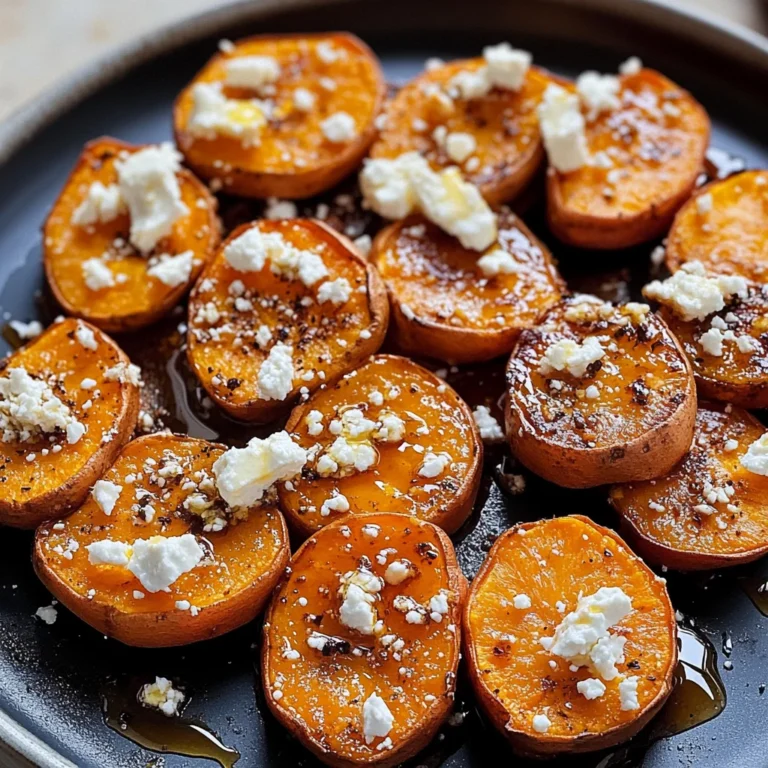 Delicious Honey Feta Sweet Potato Rounds Recipe for Any Meal