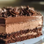 Easy Chocolate Mousse Cake Recipe