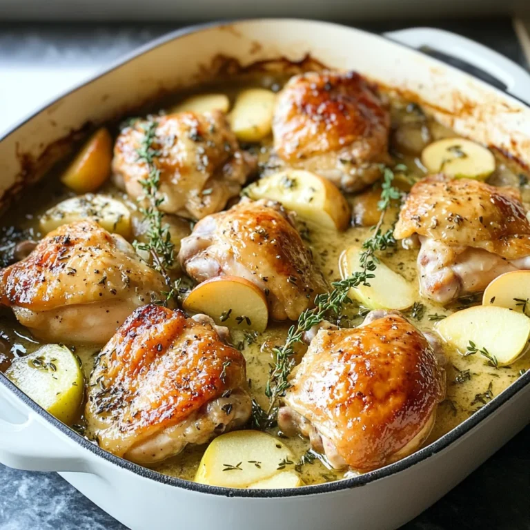 French Chicken Casserole a la Normande
