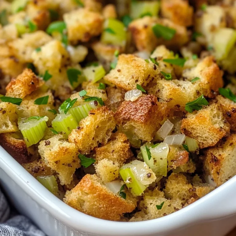 Grandma's Thanksgiving Stuffing Recipe