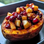 Indulge in Cranberry Apple Twice-Baked Sweet Potatoes This Fall!