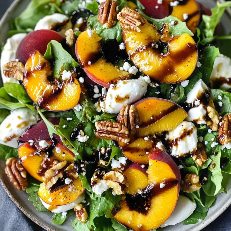 Millionaire Peach Salad
