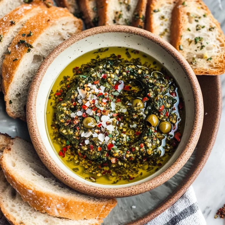 Olive Oil and Balsamic Vinegar Bread Dip