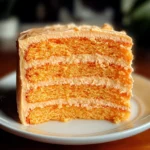 Orange Velvet Cake with Orange Cream Cheese Frosting