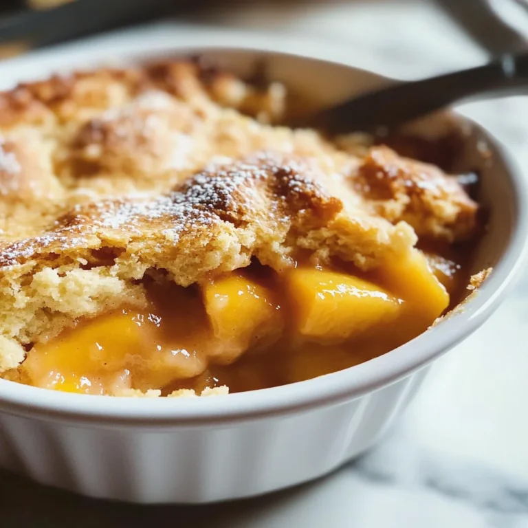 Peach Cobbler
