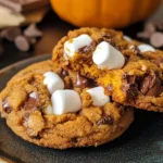 Pumpkin S'mores Cookies
