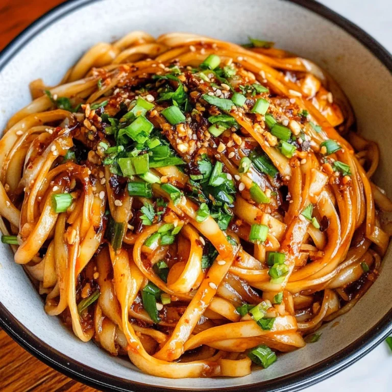 Shallot Chili Oil Noodles