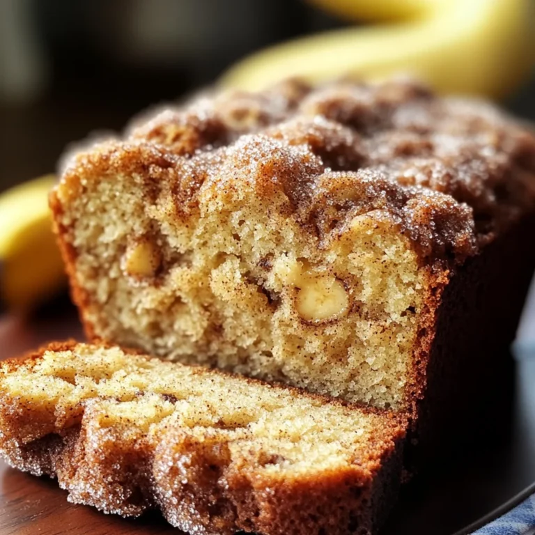 Snickerdoodle Banana Bread Recipe