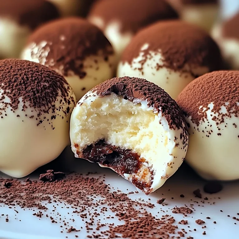 Tiramisu Truffles Recipe