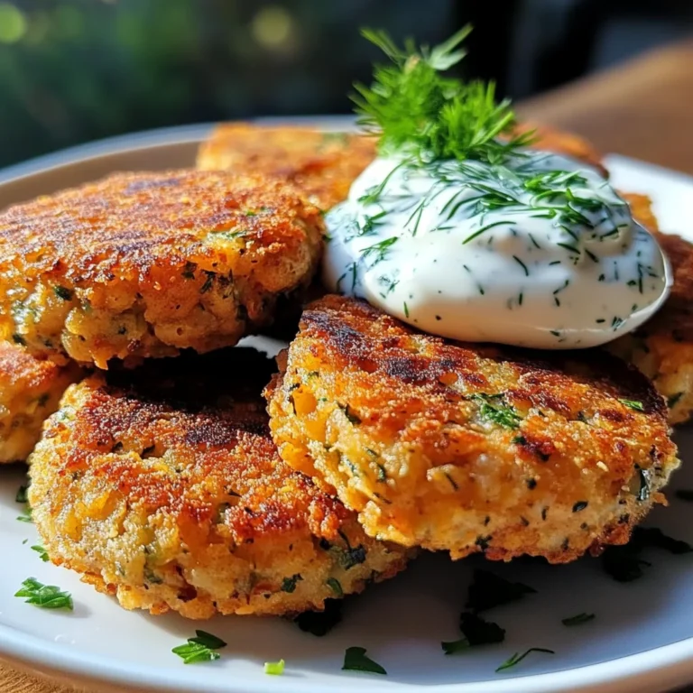 Ultimate Mediterranean Lemon Chickpea Patties with Yogurt Sauce