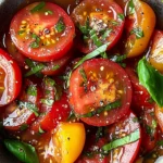 Zesty Marinated Tomatoes