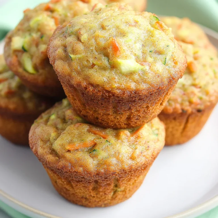 Carrot Cake Zucchini Muffins: Moist and Flavor-Packed Treats