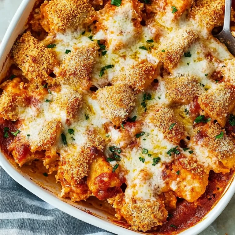 Chicken Parmesan Casserole: Cheesy Comfort in Minutes
