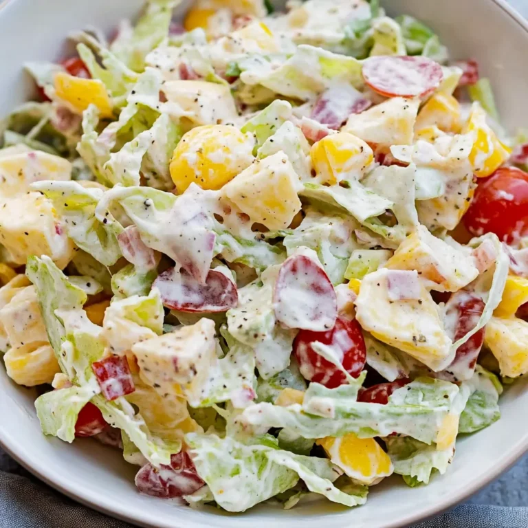 Italian Grinder Salad: A Savory, Protein-Packed Delight