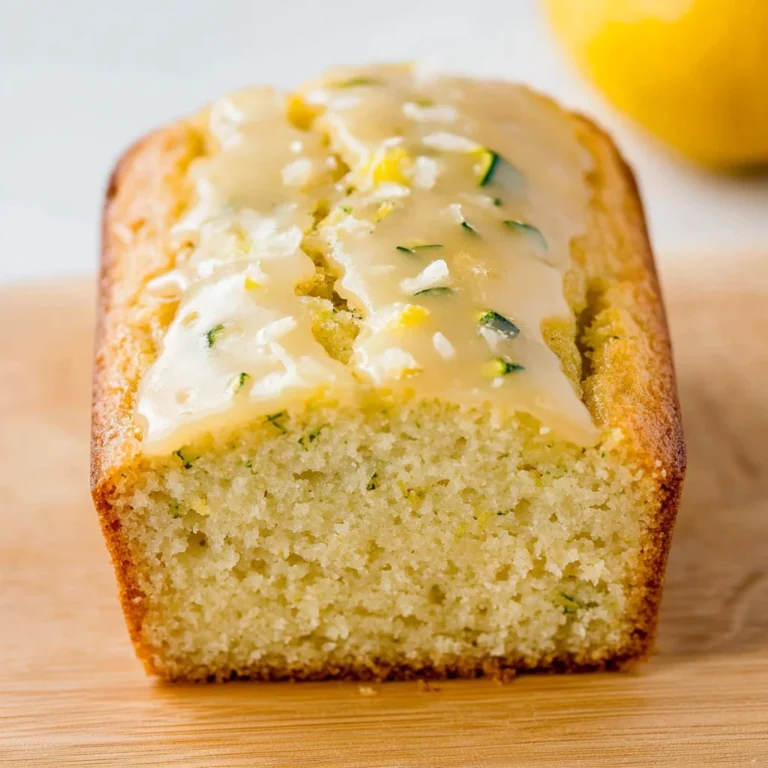Lemon Zucchini Bread: Moist and Zesty Delight