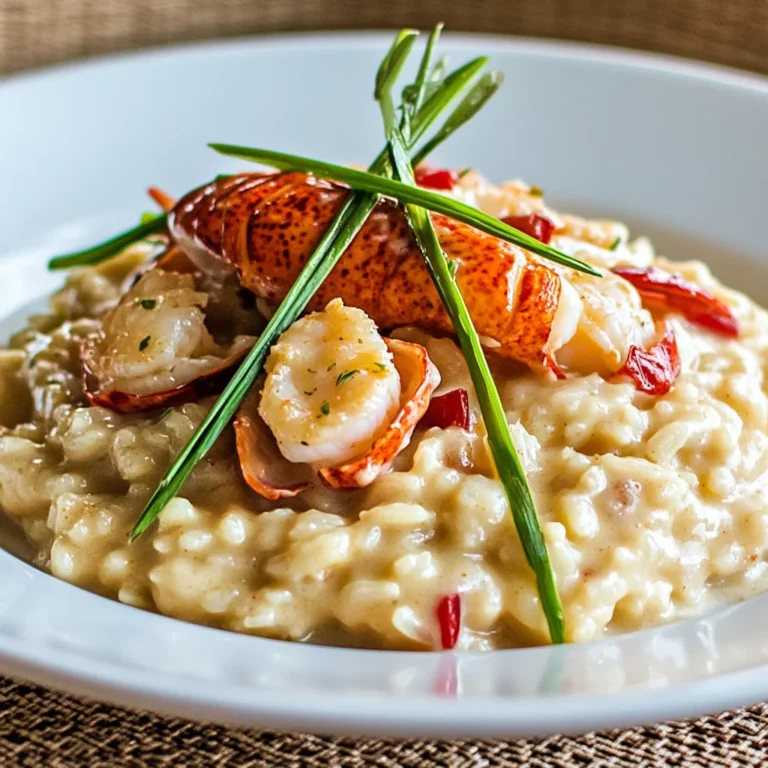 Lobster Risotto: Indulgent Comfort in Every Bite