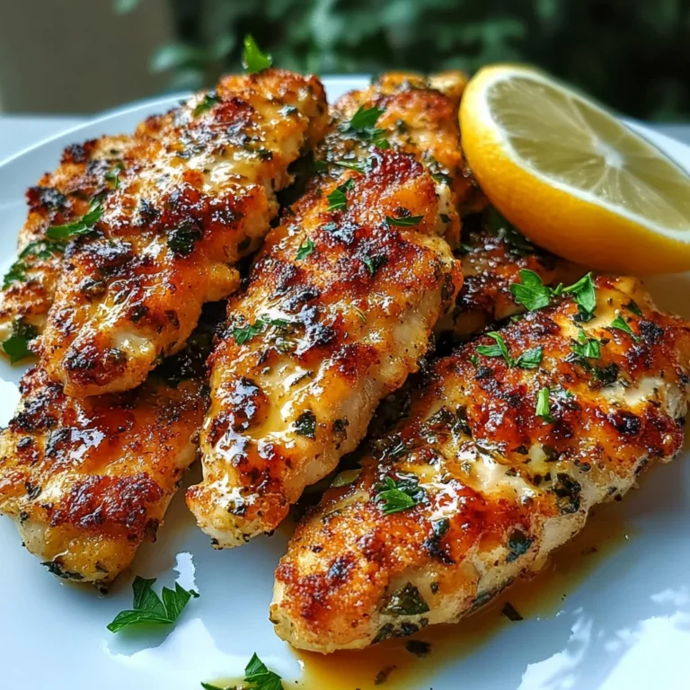 Mediterranean Chicken Tenders: Juicy and Flavorful Delight